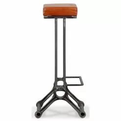 Tuotemerkit Calil Baarijakkara Vintage - Ruskea Nahka -Keittiö- ja ruokapöytätuolit Försäljningsbutik d2702e8459c332d47dbeb2eb5e39f2d8c4