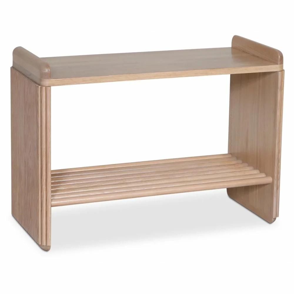 Tuotemerkit Tyylikäs Penkki Kenkähyllyllä - Whitewash 3 Tuotemerkit Tyylikäs Penkki Kenkähyllyllä - Whitewash