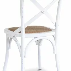 Tuotemerkit Gaston- Rottinkituoli - Vintage - Valkoinen -Keittiö- ja ruokapöytätuolit Försäljningsbutik d37b442df8900ad0ee3c82e5da31243973