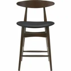 Tuotemerkit Floora Baarijakkara - Pähkinä/musta PU 6 Tuotemerkit Floora Baarijakkara - Pähkinä/musta PU -Keittiö- ja ruokapöytätuolit Försäljningsbutik d41f374fe85e49be58cb5f1def03d855ef