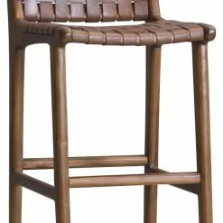 Tuotemerkit Porto-baarituoli Korkea - Konjakki / Tiikki