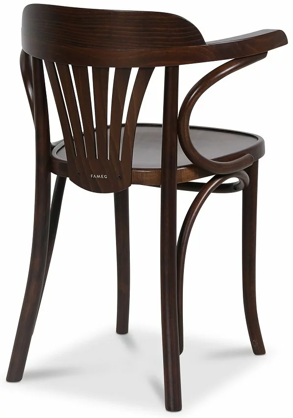 Tuotemerkit No24- Puinen Nojatuoli - Pähkinä 6 Tuotemerkit No24- Puinen Nojatuoli - Pähkinä - Bild 4