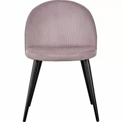 Tuotemerkit Alice Ruokatuoli - Vaaleanpunainen Vakosametti -Keittiö- ja ruokapöytätuolit Försäljningsbutik d59e09adb0014e9e91af891cf5337a62b9