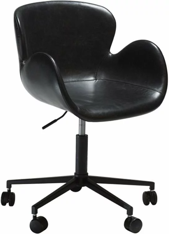 Tuotemerkit Gaia Työtuoli - Vintage Musta 3 Tuotemerkit Gaia Työtuoli - Vintage Musta