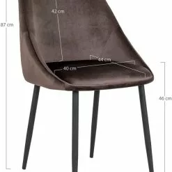 Tuotemerkit Porto Ruokapöydän Tuoli - Ruskea 11 Tuotemerkit Porto Ruokapöydän Tuoli - Ruskea -Keittiö- ja ruokapöytätuolit Försäljningsbutik d70fff187167aeb964051be25eca5947a1