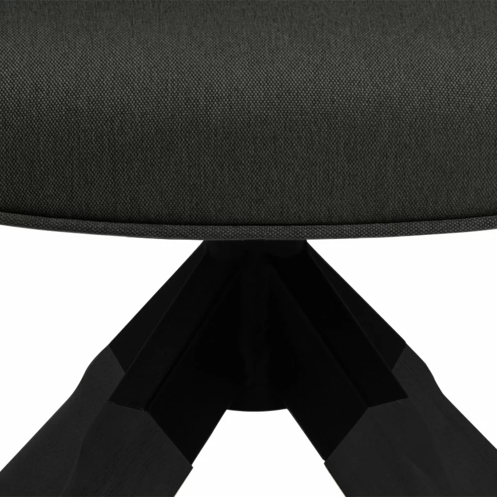 Tuotemerkit Aura-nojatuoli - Tummanharmaa/musta 7 Tuotemerkit Aura-nojatuoli - Tummanharmaa/musta - Bild 5