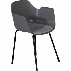 Tuotemerkit Paolo-nojatuoli - Harmaa Muovia