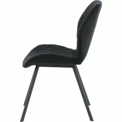 Tuotemerkit Greta Ruokapöydän Tuoli - Musta Kangas -Keittiö- ja ruokapöytätuolit Försäljningsbutik d94e88525be2293c02d905147676394c62