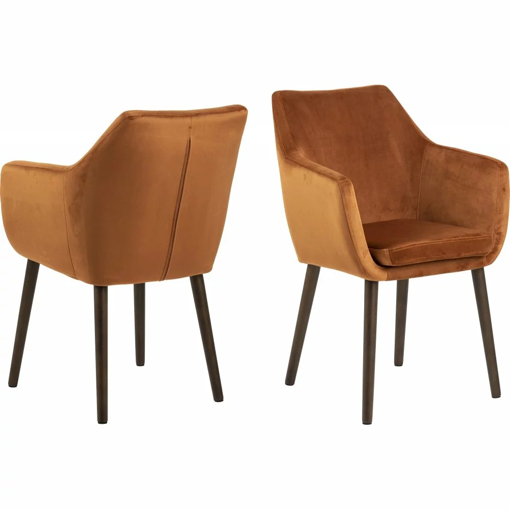 Tuotemerkit Nora Nojatuoli - Oranssi 3 Tuotemerkit Nora Nojatuoli - Oranssi