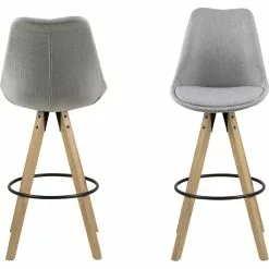 Tuotemerkit Dima Baarijakkara - Vaaleanharmaa -Keittiö- ja ruokapöytätuolit Försäljningsbutik dbcee5dd88781bb605cbb0a66025fa49f7