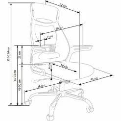 Tuotemerkit Vinifer-työtuoli - Musta/harmaa 9 Tuotemerkit Vinifer-työtuoli - Musta/harmaa -Keittiö- ja ruokapöytätuolit Försäljningsbutik dcc6396bab70a7679a37ce780a56cfee57