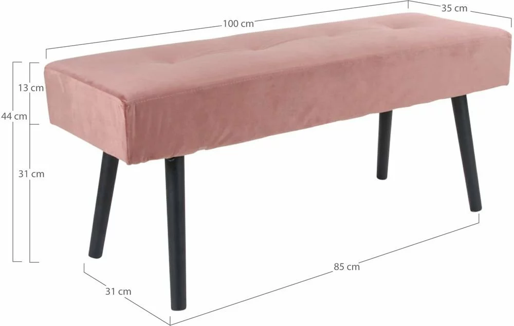 Tuotemerkit Skiby Penkki - Pinkki/musta 6 Tuotemerkit Skiby Penkki - Pinkki/musta - Bild 4