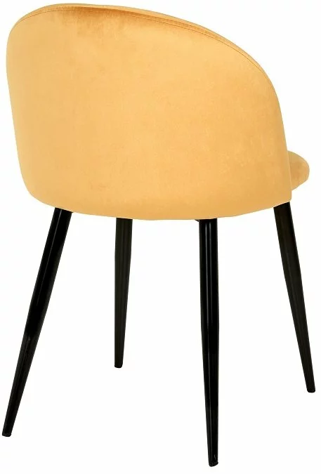 Tuotemerkit Darling-tuoli - Leijonankeltainen Sametti 6 Tuotemerkit Darling-tuoli - Leijonankeltainen Sametti - Bild 4