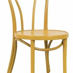 Tuotemerkit No 18 Ruokapöydän Tuoli - Keltaiseksi Petsattu