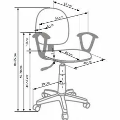 Tuotemerkit Marwa Työtuoli - Vaaleanpunainen -Keittiö- ja ruokapöytätuolit Försäljningsbutik df8858db8235d06ad230b64503f94140e3