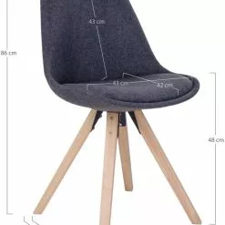 Tuotemerkit Bergen Ruokailutuoli - Tummanharmaa/luonnollinen -Keittiö- ja ruokapöytätuolit Försäljningsbutik dfb9c2144a96ff3ed6294c7bcfe1795c0b