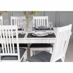 Tuotemerkit Gåsö Tuoli - Harmaa/valkoinen -Keittiö- ja ruokapöytätuolit Försäljningsbutik e2e7d6563676019fb8286b4246f68867b6