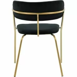 Tuotemerkit Tellrunkoinen Tuoli - Musta/messinki -Keittiö- ja ruokapöytätuolit Försäljningsbutik e3ede5a50f720b66826fedc2e90690f8f3