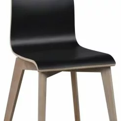 Tuotemerkit Aniyah-tuoli - Musta/valkoinen Tammi