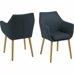 Tuotemerkit Nora Nojatuoli - Sininen/tammi