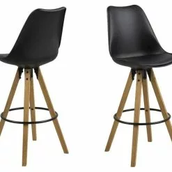 Tuotemerkit Augusta-baarituoli - Musta PU