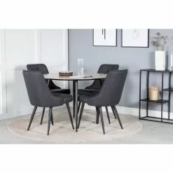 Tuotemerkit Alice Deluxe -ruokailutuoli - Musta 12 Tuotemerkit Alice Deluxe -ruokailutuoli - Musta -Keittiö- ja ruokapöytätuolit Försäljningsbutik e83367d15f1aef71b5bea16aa5f2545ffe