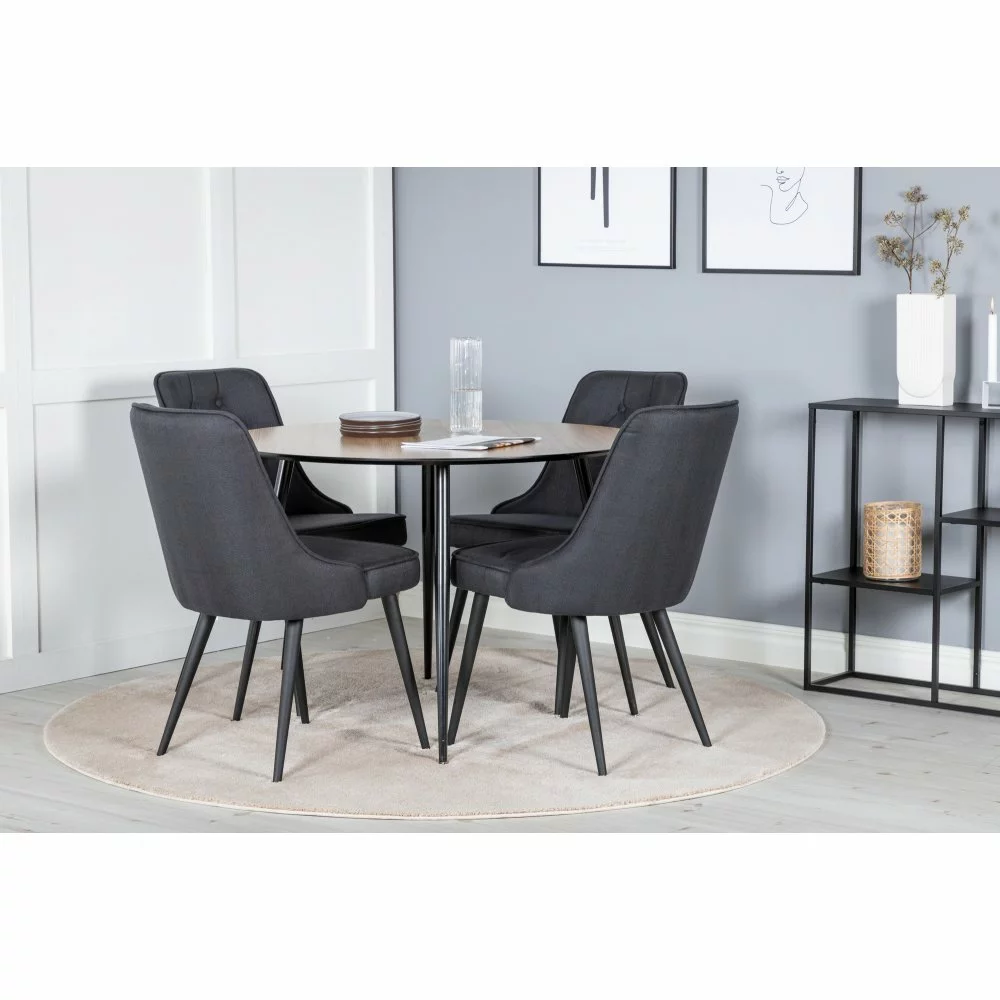 Tuotemerkit Alice Deluxe -ruokailutuoli - Musta 7 Tuotemerkit Alice Deluxe -ruokailutuoli - Musta - Bild 5