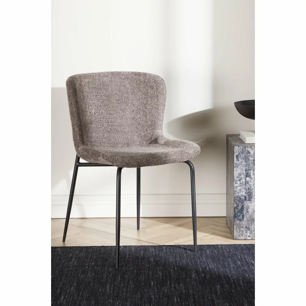 Tuotemerkit Modesto Ruokatuoli - Tummanharmaa 6 Tuotemerkit Modesto Ruokatuoli - Tummanharmaa - Bild 4