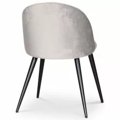 Tuotemerkit Zeus Tuoli - Musta / Vaaleanharmaa Sametti 11 Tuotemerkit Zeus Tuoli - Musta / Vaaleanharmaa Sametti -Keittiö- ja ruokapöytätuolit Försäljningsbutik ecbe4672b147f82663a4f179c55fc3695f