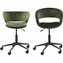 Tuotemerkit Grace Työtuoli - Vihreä 10 Tuotemerkit Grace Työtuoli - Vihreä -Keittiö- ja ruokapöytätuolit Försäljningsbutik eee1821489a4ee5d6a0762c6c7bb731445