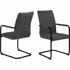 Tuotemerkit Moon Nojatuoli - Harmaa/musta