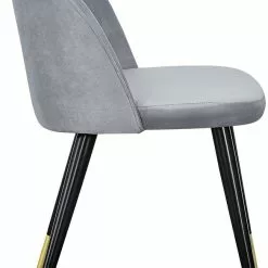 Tuotemerkit Ruokatuoli Zeus - Mattamessinki / Vaaleanharmaa Sametti -Keittiö- ja ruokapöytätuolit Försäljningsbutik f0e533cb0ad5805fef864aedbc758eebe9