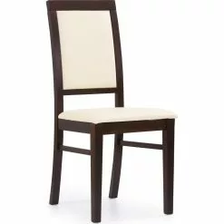 Tuotemerkit Gille Ruokatuoli - Tumma Pähkinä/kermanvalkoinen