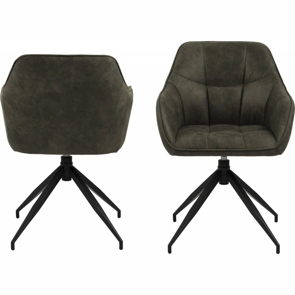 Tuotemerkit Brenda Nojatuoli - Oliivinvihreä 5 Tuotemerkit Brenda Nojatuoli - Oliivinvihreä - Bild 3