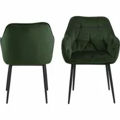 Tuotemerkit Brooke Nojatuoli - Vihreä/musta -Keittiö- ja ruokapöytätuolit Försäljningsbutik f7dfe33443745c84f569fe31928fa9588a