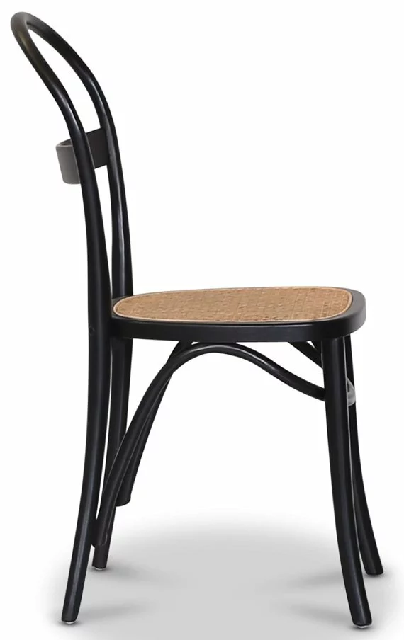 Tuotemerkit Danderyd No.16 Tuoli - Rottinki/musta 5 Tuotemerkit Danderyd No.16 Tuoli - Rottinki/musta - Bild 3