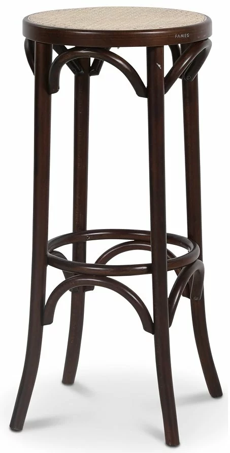 Tuotemerkit Taivepuinen Baarijakkara No 73 Klassikko - Saksanpähkinä / Rottinki 3 Tuotemerkit Taivepuinen Baarijakkara No 73 Klassikko - Saksanpähkinä / Rottinki