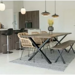 Tuotemerkit Toulonin Penkki - Tammi 11 Tuotemerkit Toulonin Penkki - Tammi -Keittiö- ja ruokapöytätuolit Försäljningsbutik fcd9f015d3289b34e289fa21728f538705