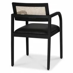 Tuotemerkit Siknäs Runkotuoli - Musta/rottinki/PU -Keittiö- ja ruokapöytätuolit Försäljningsbutik fd9a76c3cbecdfaf996e747b686fc22050