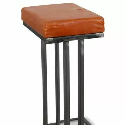 Tuotemerkit Calil Baarijakkara Vintage - Ruskea Nahka -Keittiö- ja ruokapöytätuolit Försäljningsbutik fdea780b736ead6ed2710254e85953c125