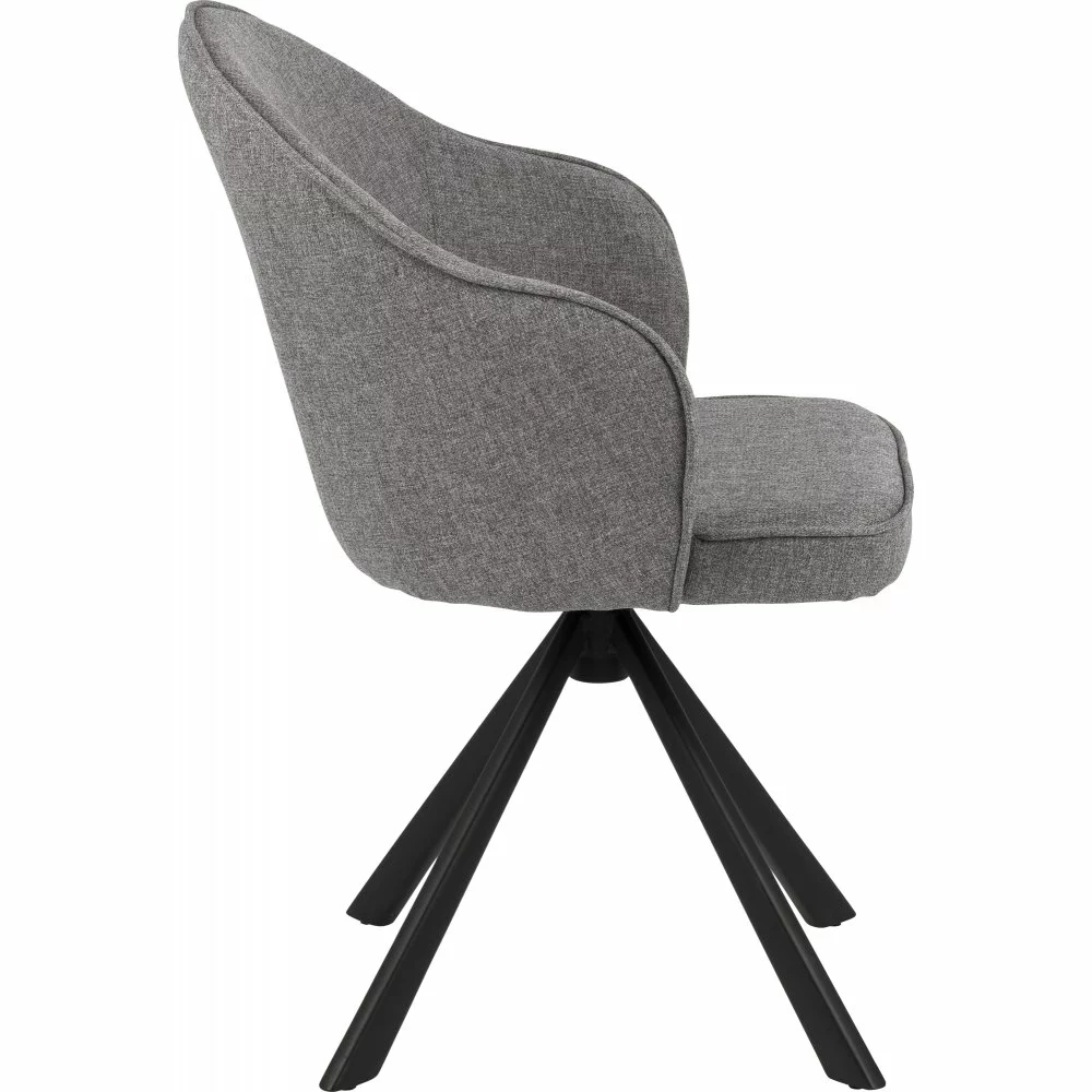 Tuotemerkit Mitzie-nojatuoli - Harmaa 6 Tuotemerkit Mitzie-nojatuoli - Harmaa - Bild 4