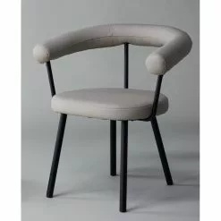 Tuotemerkit Västerås X Josefin Lustig Nojatuoli - Luonnonvalkoinen/musta -Keittiö- ja ruokapöytätuolit Försäljningsbutik ffa848d66a9350461f084252dcfdc5f96c