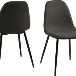 Tuotemerkit Wilma-ruokatuoli - Harmaa/musta